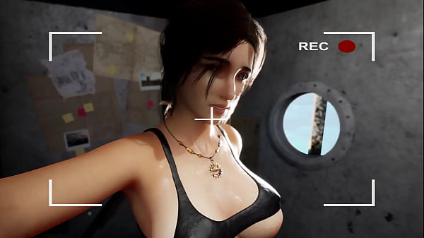 Image Lara shows off her sexy body on a boat for the camera. 3D Hentai Game Animation
