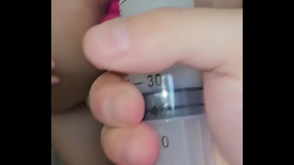 Image Anal sex with my dog dildo and huge anal creampie
