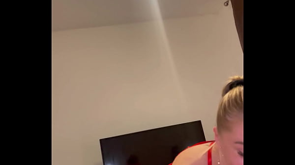 Image Step sister sucks him really well, he puts his fingers down her throat and she prepares to be fucked from behind.