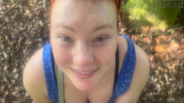 Image A New Forest Walk With A Stranger's Cock In My Mouth And Tight Pussy