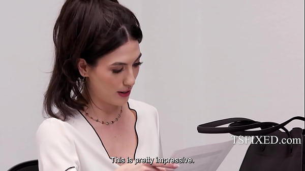 Image Extremely Open Minded Corporate Company Conducts Interview While Trans Girl Fucks Female HR | TSFixed