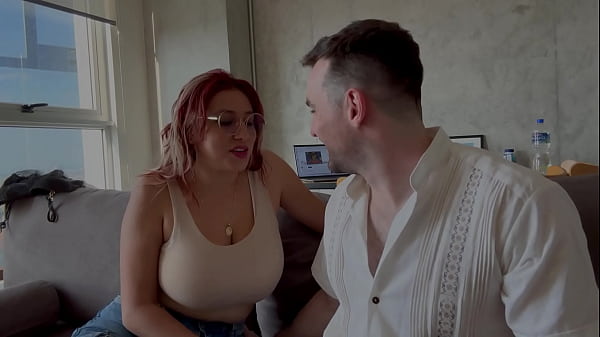 Image Behind the Scenes with Big Natural Tits Mexican MILF, Letzy Lizz, and Andres Acosta