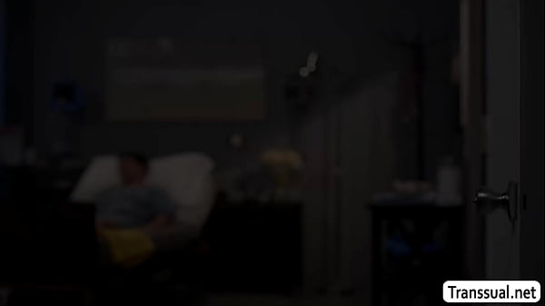 Image Aroused Trans Woman nurse suck the dick of patient