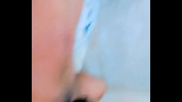 Image Waterly cum drip like water of a hypospadias penis sissy