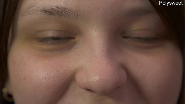 Image Blowjob, super close-up, cum in mouth