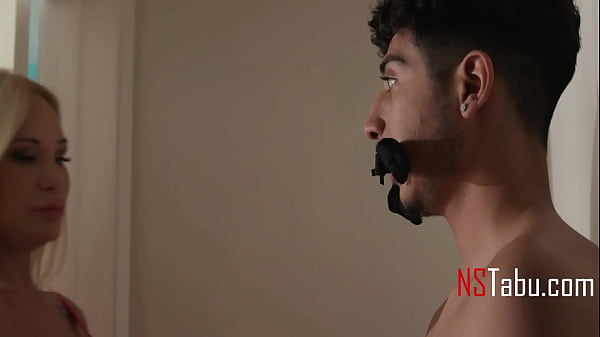 Image Dominating Stepmom Ties Me Up