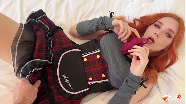 Image Sexy Redhead Maid Deepthroats, Anal Rough Fucks and Facesitting POV - Sweetie Fox