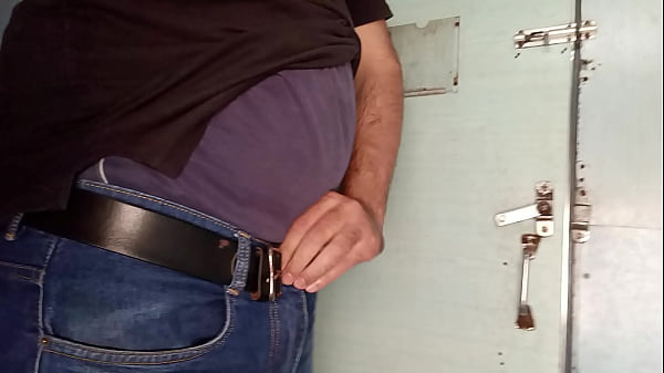 Image Shivam jerking in train toilet