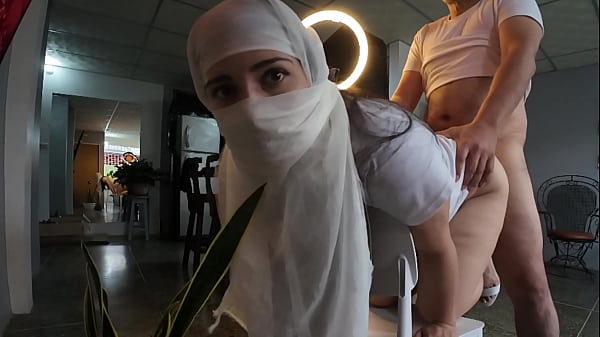 Image Religious Muslim gets cum in her ass after hard fucking - Hijab Hookup
