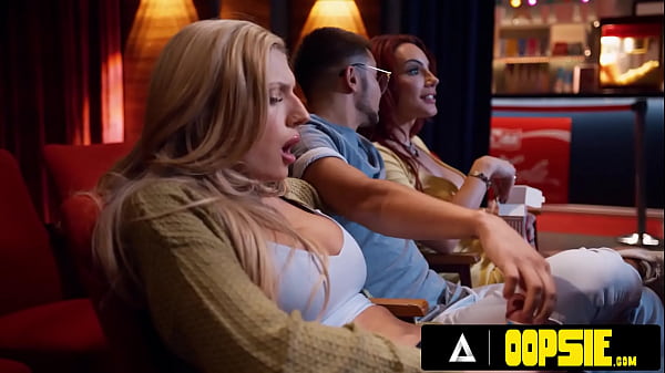Image OOPSIE - Naughty Jade Venus & Ariel Demure ALMOST CAUGHT Giving FTM Nicky Zeal A Facial In Theater