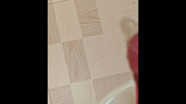 Image Cum again inside condom filled with semen