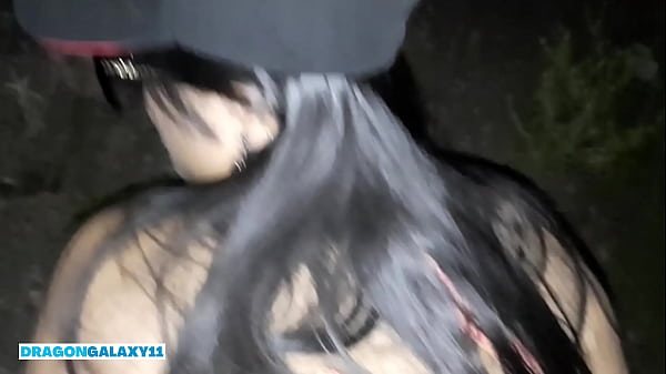 Image Forest fuck with creampie pussy to brunette latina college