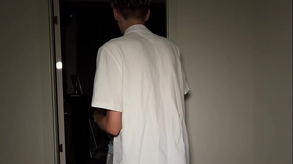 Image Cute twinks - femboy's huge cock penetrates ass and cums in mouth