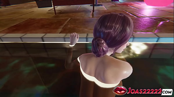Image Nakai Yukino in Bikini - Anime Rule34: Pool Party Fuck in Standing Pose, Squatting on Big Cock, and Floating Doggy Style with Massive Close Up Creampie Ending