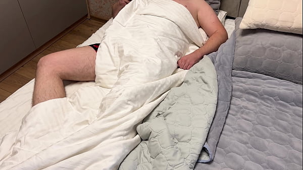 Image Cum in Unfaithful Stepmom's Mouth After Intense Fucking Before Christmas Party - English Subtitles