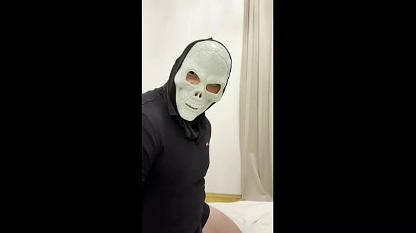Image Halloween - Creepy Sick Fuck Cums On Her Butt