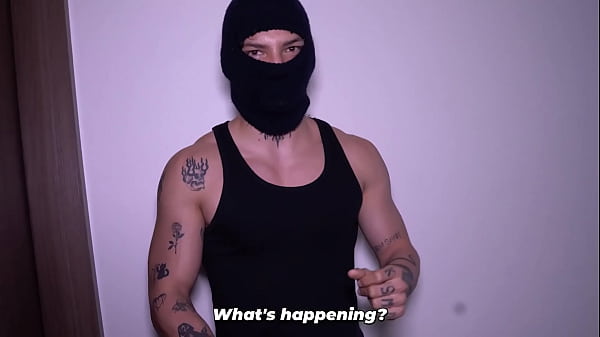 Image Masked man enters house alone and encounters a busty MILF Jordy Fabian & Kataleya Gil
