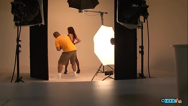 Image This lovely Asian babe was getting photographed and later she rode a super hard dick