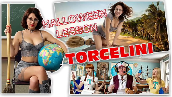 Image TORCELINI &ndash_ Halloween Lesson 5: Witch teacher & Broom Ride SFW
