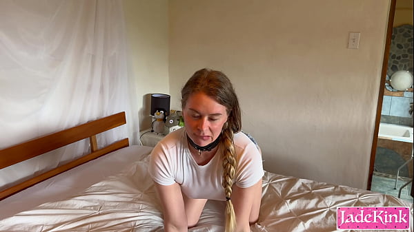Image Daddy forcefully deepthroating, spit fetish and facial cumshot
