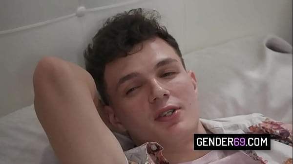 Image Slumber party turned into rough fuck with his trans girlfriend - Jayne Calloway
