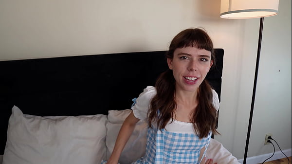 Image Brunette Beauty Krystal Palmer Cosplays as Dorothy & Gets Creampied