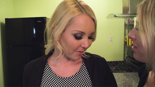 Image Sadie throws on her strap-on and fucks Dylan against the wall as the lesbian lovers cum hard