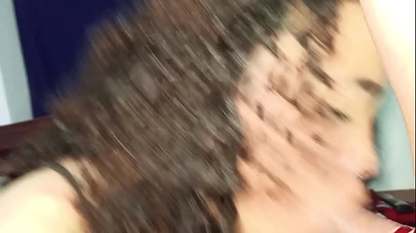 Image Venezolana cogiendo en cuatro con la tanga puesta