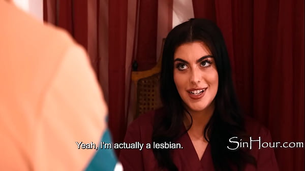 Image Lesbian Masseuse Gets Curious How A Dick Would Feel