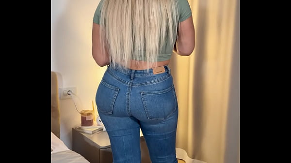 Image Tight jeans, no panties... and I&rsquo_m begging for his cock