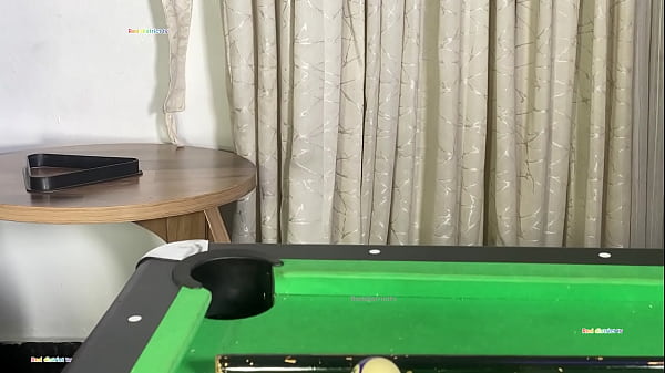 Image Snooker time with my sexy slut