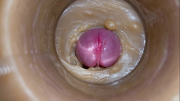 Image Mini-Cam in Pussy toy during Fucking! getting Huge Creampie 4K