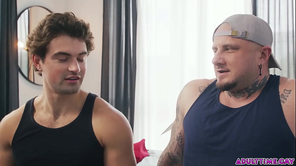 Image Best friends Crush Daddy and Mike Monroe jekring off together! One thing lead to another and soon enough the two guys are having sex!