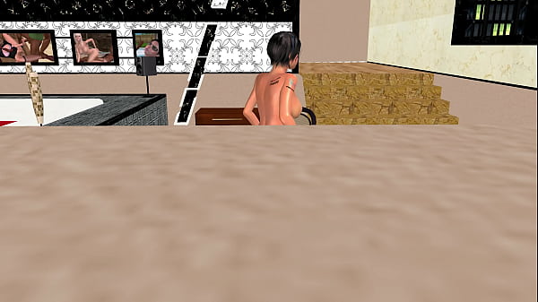 Image Animated 3D Cartoon Porn - A beautiful Girl Giving Sexy poses 3