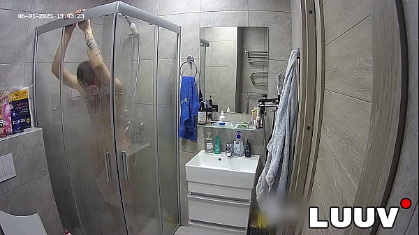 Image LUUV. Abbadon takes a shower before a scene with his girlfriend