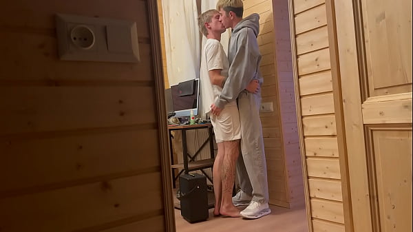 Image No52 Part 1: While his parents aren't home, a twink invites a guy with a big dick over.