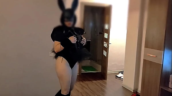 Image The ex-wife came to her ex-husband to tease him with her perfect, shaved pussy. Bunny Girl