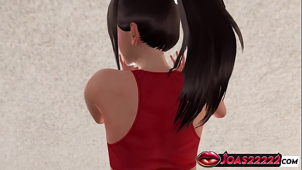 Image Trainer Jamila 3D Hentai - Doggystyle Near Wall Sex, POV Missionary Pose and Reverse Plank Pose with Massive Creampie
