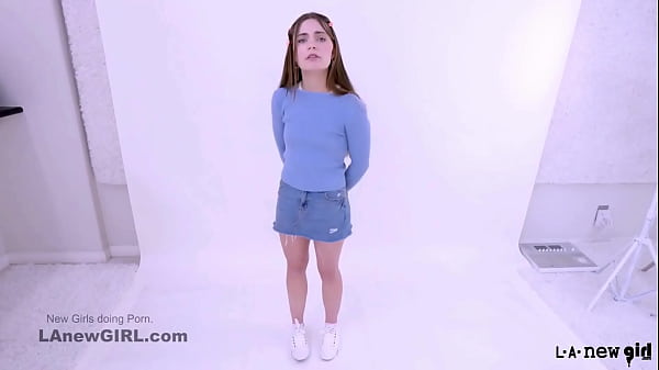 Image Teen brunette model gets fucked at a model audition