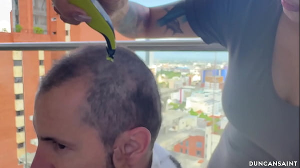 Image I thought she was just coming to cut my hair