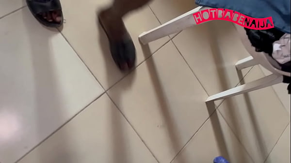 Image I gave him hot in the bathroom