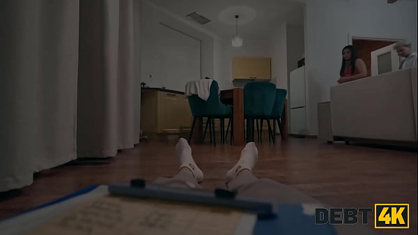 Image DEBT4k. She didn't pay her rent and smoked in the room and ended up fucking in anal to pay it off