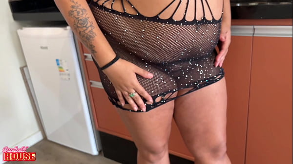 Image Essa casada plus size chupou 2 paus com vontade e deu o c&uacute_ num menage a trois