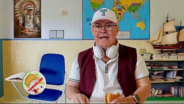 Image TORCELINI. Lesson 6. MAID. Smashing dishes and stripping for tips. A maid breaks dishes. FULL VIDEO
