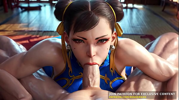 Image 3D Animation : Street Fighter - Chun Li Blowjob FullNelson Fuck | Uncensored Hentai | AI Generated