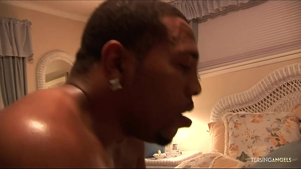 Image Chubby milf flashes her Asian ass to get her big cock friend hard