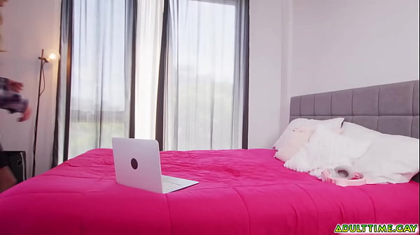 Image A femboy Cristiano having her self pleasure session and gets spied on by his boyfriend Leo Louis