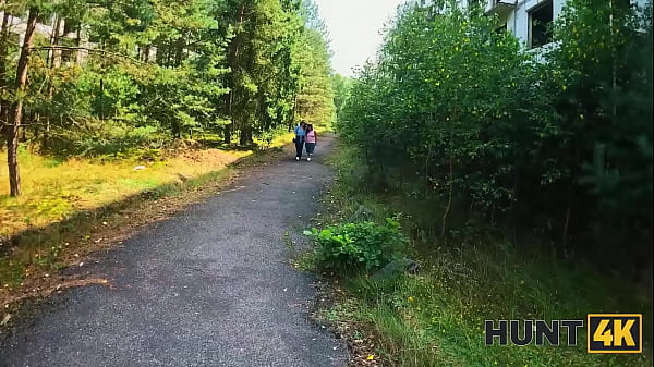 Image HUNT4K. Redhead babe was really shy to fuck while girlfriend was watching