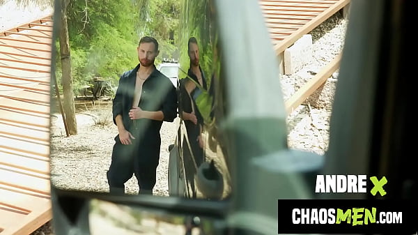 Image CHAOS MEN - Hunk's Mirror Tease Turns into Jock's Big Dick Van Pound