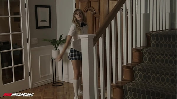 Image College Girl River Lynn Passes Her Test and is Rewarded a Big D